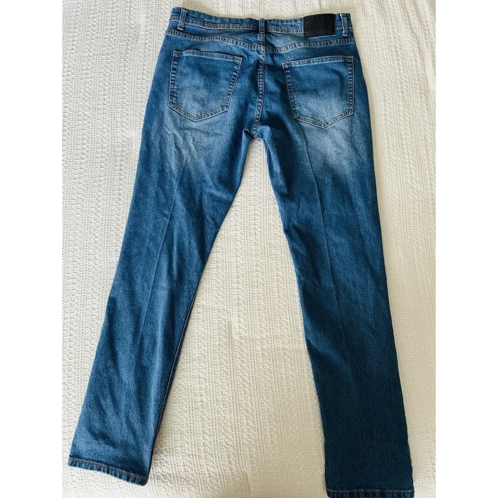 Tailor Vintage Connecticut Originals‎ Canaan Slim Stretch Jeans 36x32 Blue Mens